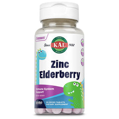 KAL Kids ActivMelts bottle front with berry flavor for kid-friendly immune support.