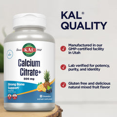 KAL lab verified quality seal indicating purity and potency