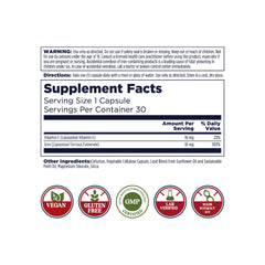 KAL Liposomal Iron capsules being poured, signaling gentle digestion