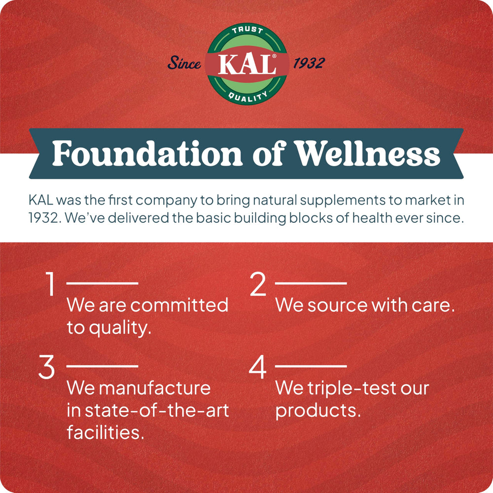 Kal Liposomal Multivitamin packaging highlights vegan friendly and gluten free formula