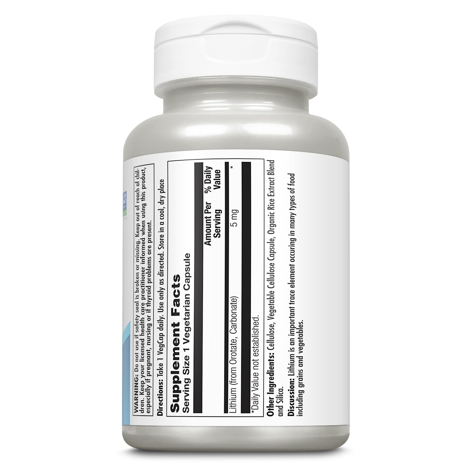 KAL Lithium Ootate 5mg capsules ready for daily use in a simple routine.