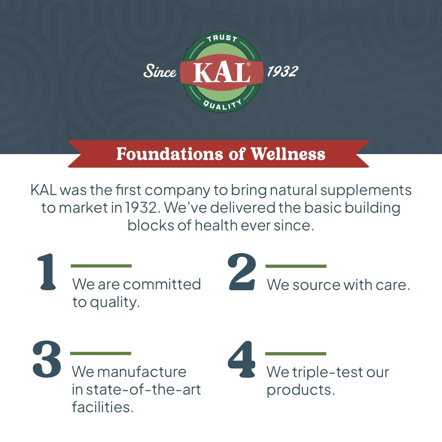 KAL Magnesium Glycinate capsules in hand for convenient daily ritual