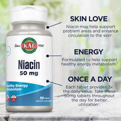 KAL Niacin flush sensation indicates a temporary warming tingling effect.