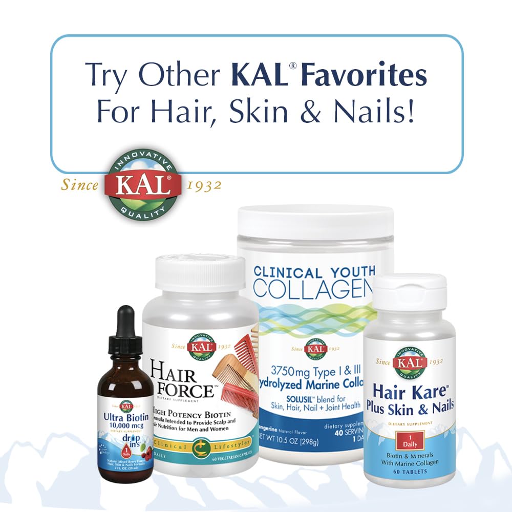 KAL Super Silica Plus lab-verified badge, emphasizing purity, potency, and identity.
