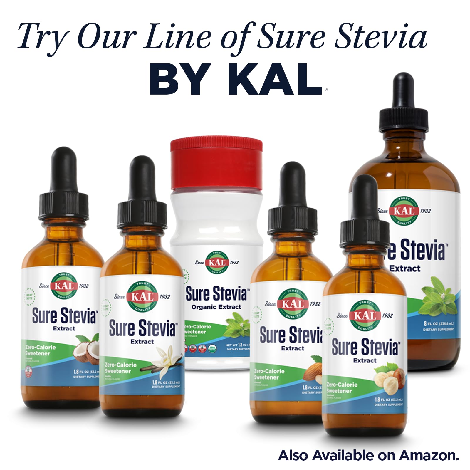 KAL Sure Stevia Plus Monkfruit comes with a 60-day guarantee