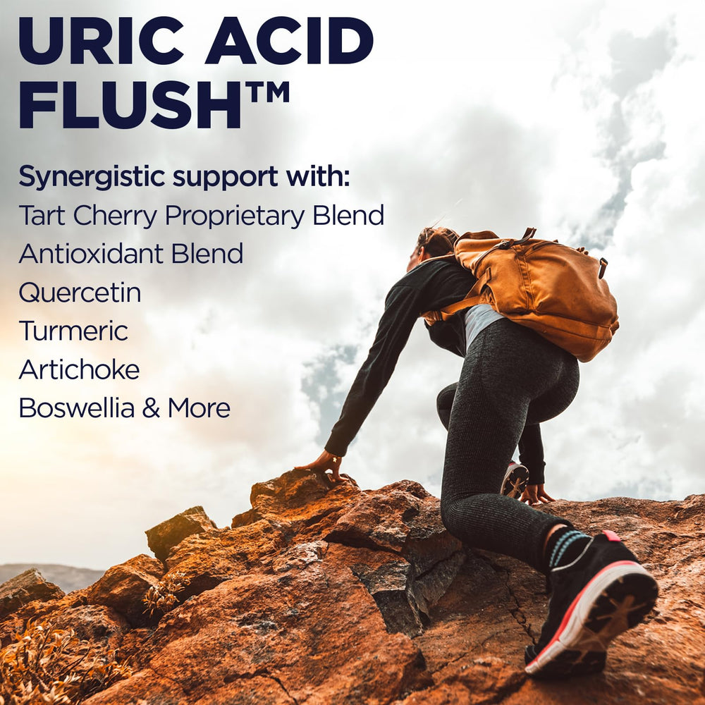 KAL Uric Acid Flush packaging eco bottle – recycled PCR packaging for eco-conscious use.