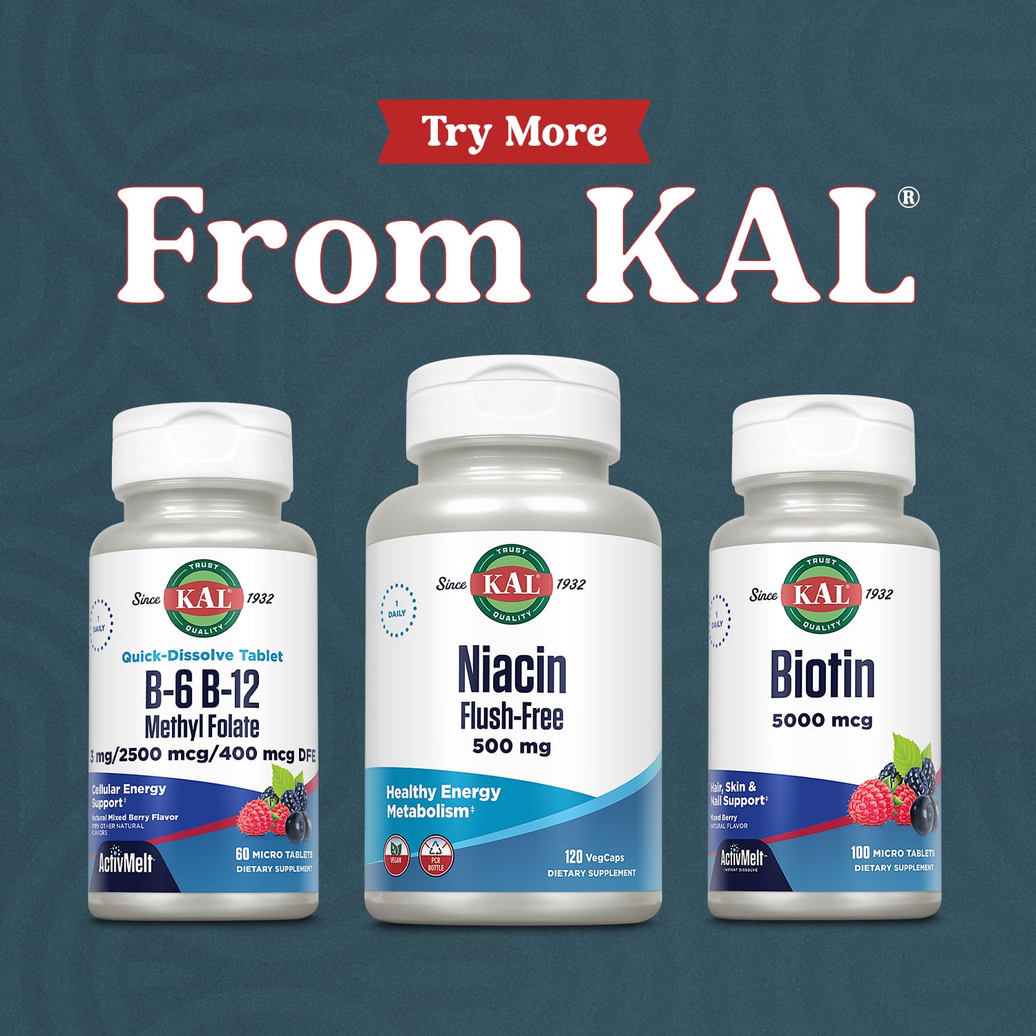 Vegetarian, Stevia-sweetened label emphasizes a natural berry option.