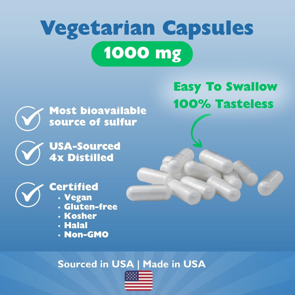 Kala Health MSMPure bottle top, sealed for potency and freshness.