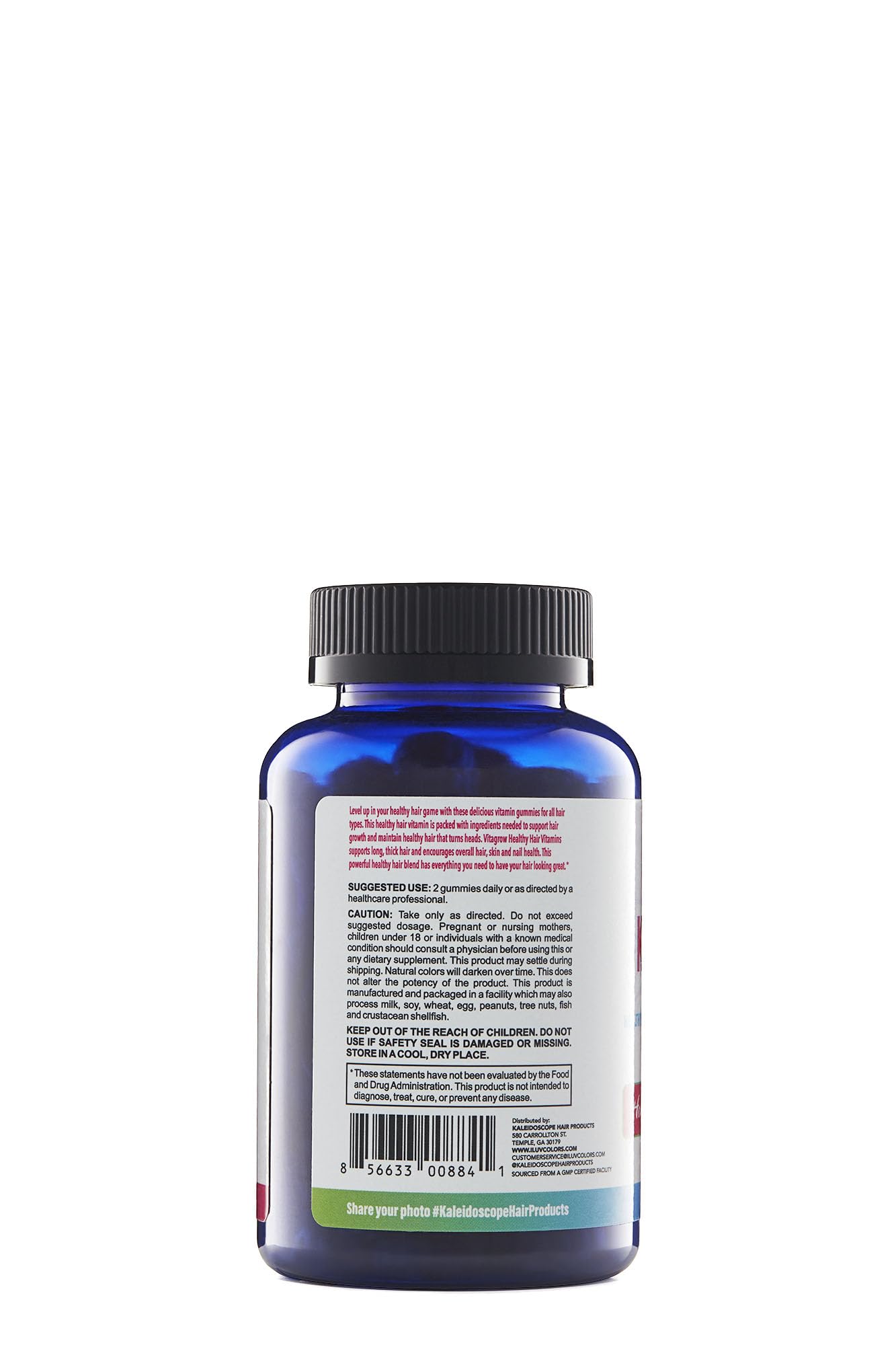 Kaleidoscope Miracle Drops Kaleidogrow in-use shot suggesting it fits daily hair care routine.