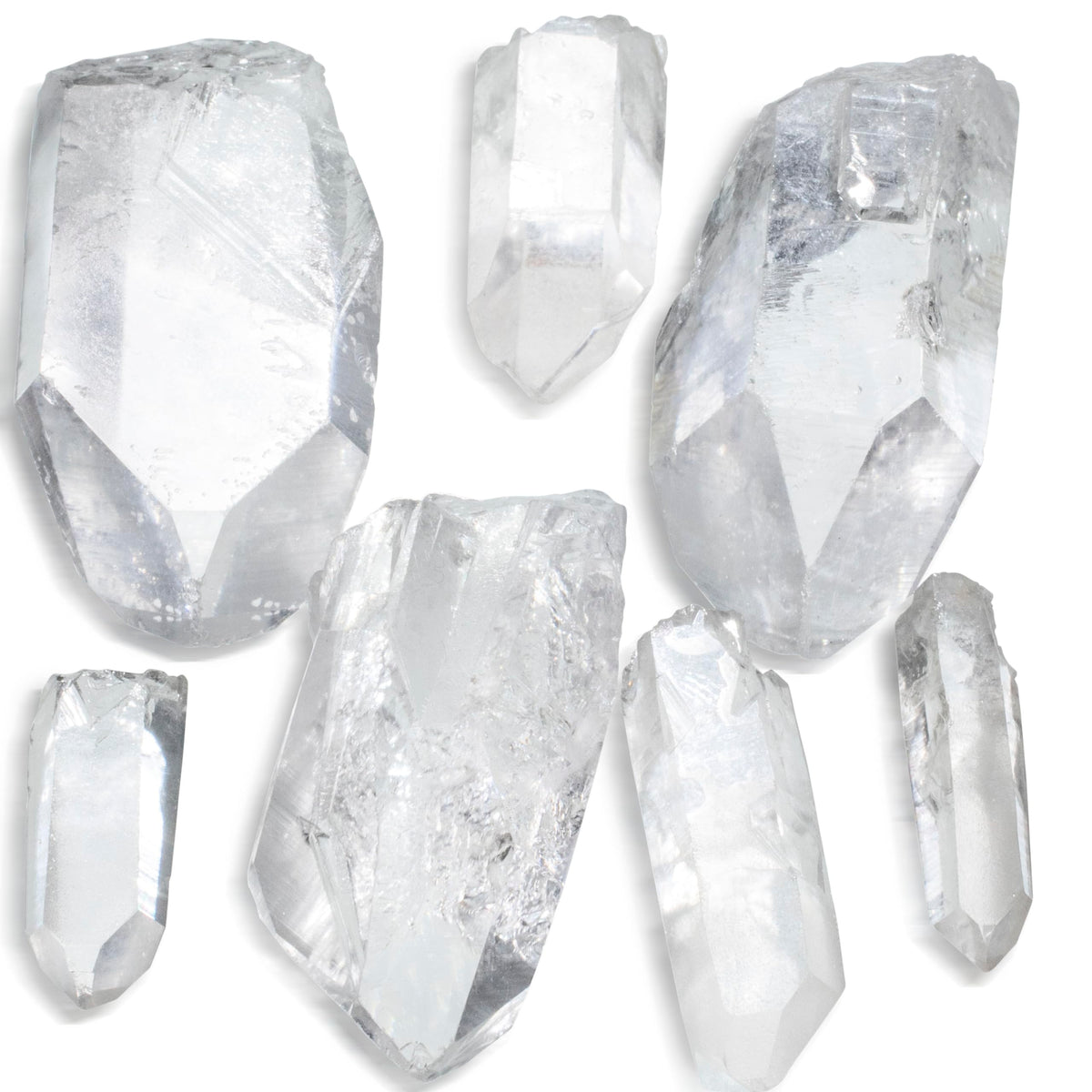 Kalifano quartz points bundle with 500+ carats for crystal collection and energy work