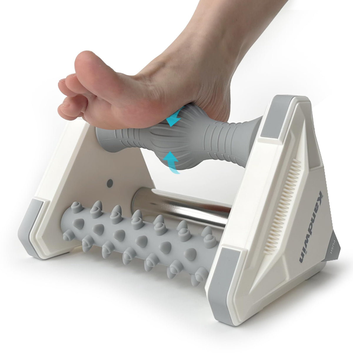 Kandwin ice roller cools and relieves plantar fascia discomfort for quick at-home relief.