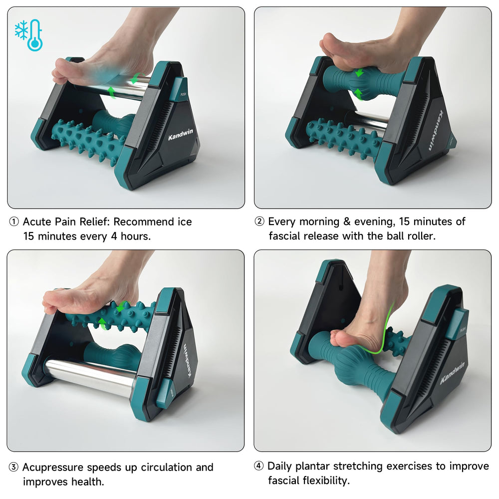 Kandwin massager features a stable non-slip base for safe sessions.