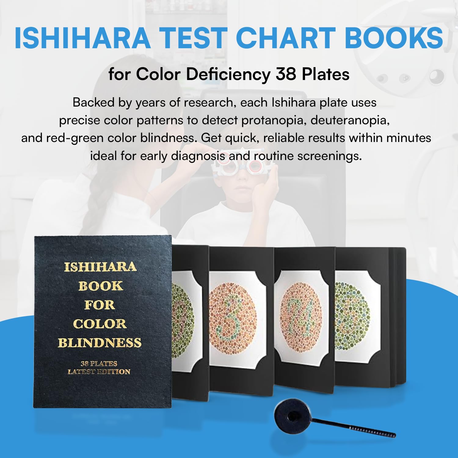 KANEHARA Ishihara user manual explains administration steps for consistent testing