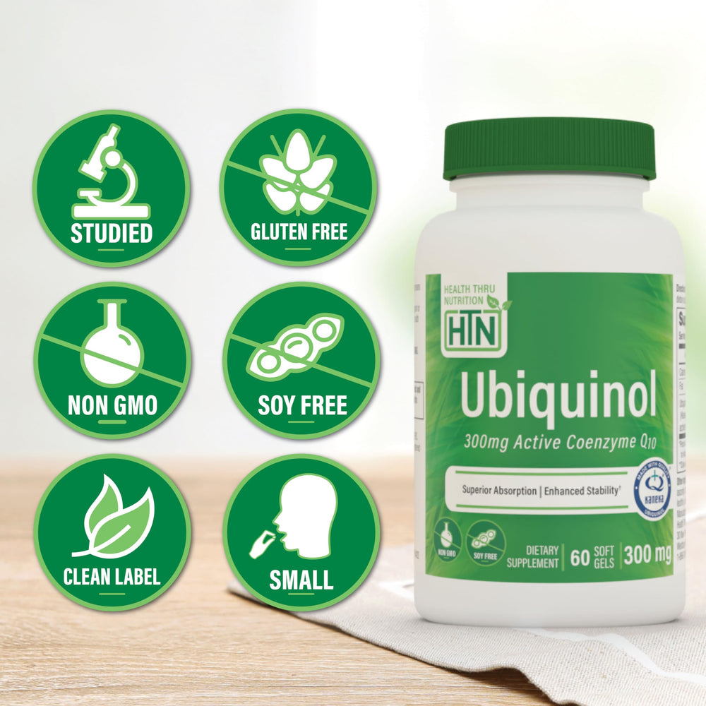 Kaneka QH ubiquinol label highlights stabilized CoQ10 quality and third-party testing assurances
