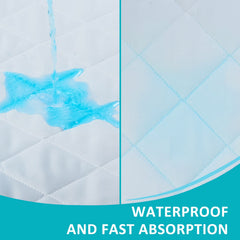KANECH queen-size bed pad provides full coverage for mattresses.