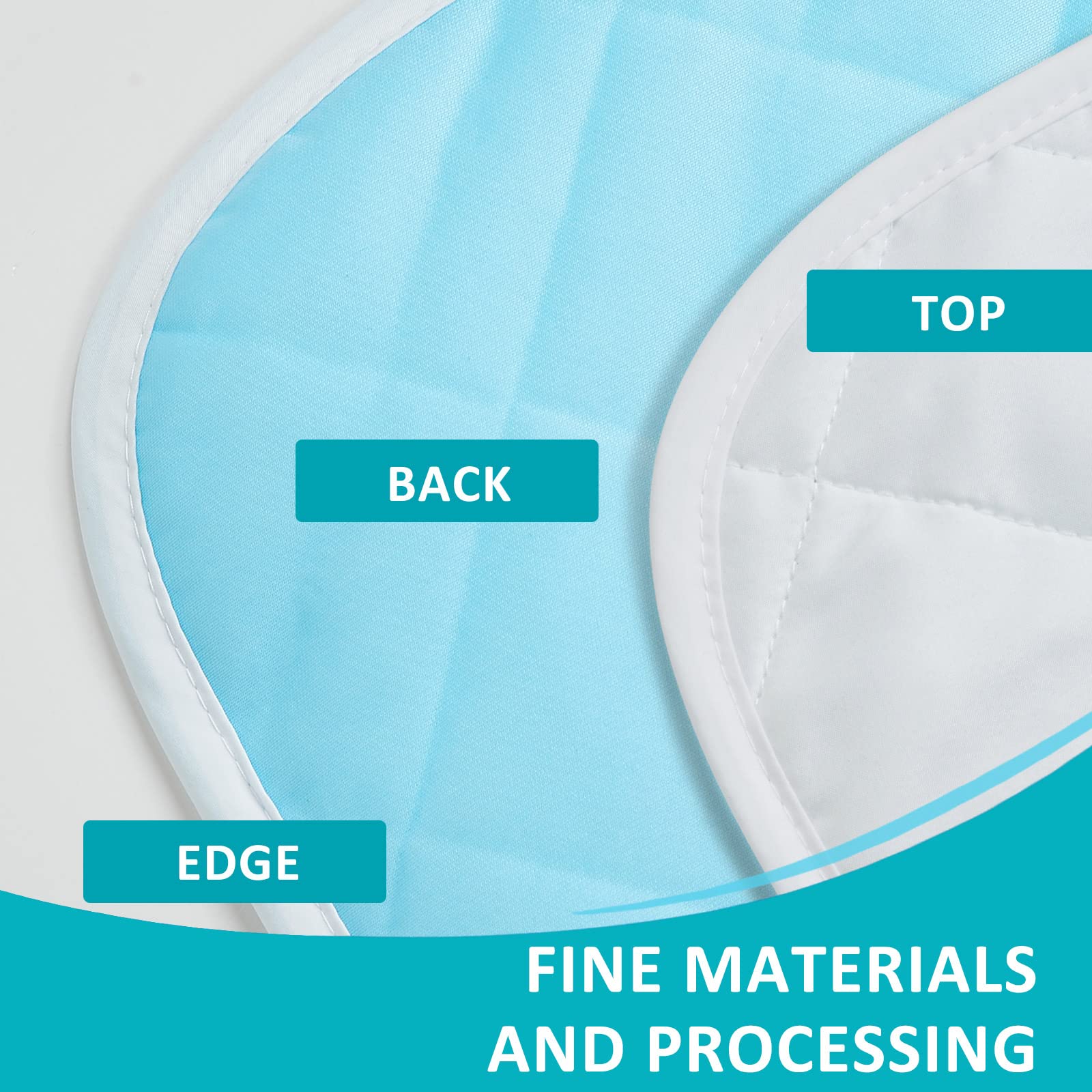 KANECH slip-resistant backing prevents shifting during sleep.