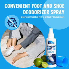 Kanfort deodorizer in gym bag, refreshing gear after workouts.