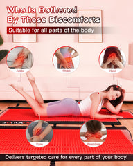 Kaoudt 2025 red light therapy mat detachable bottom highlights modular setup options.