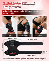 Kaoudt breathable neoprene material minimizes skin irritation during sessions.