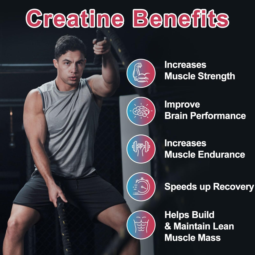 KAOXNU Creatine Monohydrate Gummies Vegan option supports plant-based wellness.