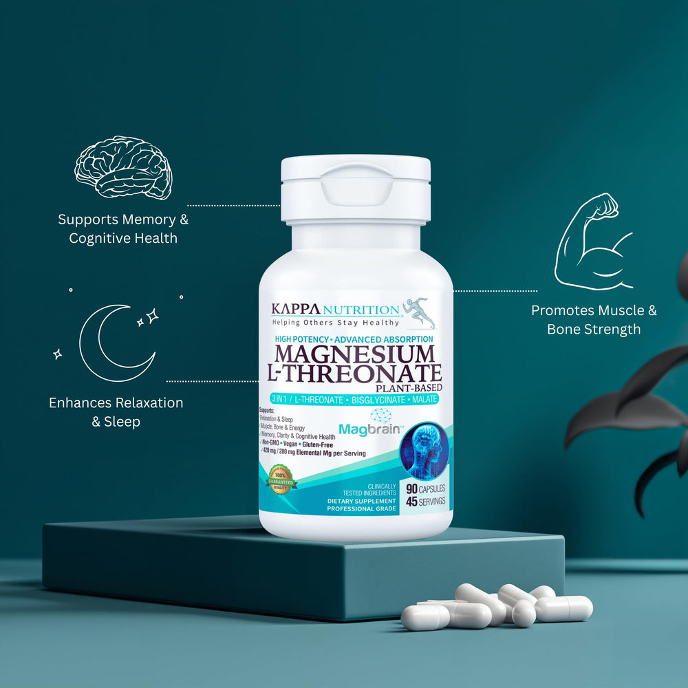 Kappa Nutrition Magbrain vegan capsules pack for daily use