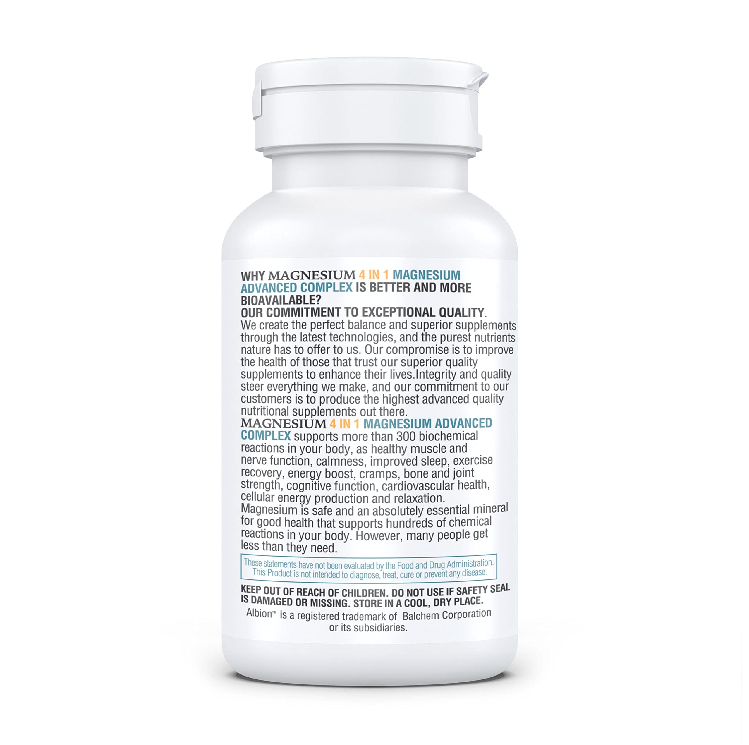 Packaging display of Kappa Nutrition Magnesium 4-in-1 for everyday routine