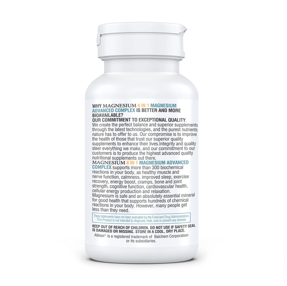 Packaging display of Kappa Nutrition Magnesium 4-in-1 for everyday routine