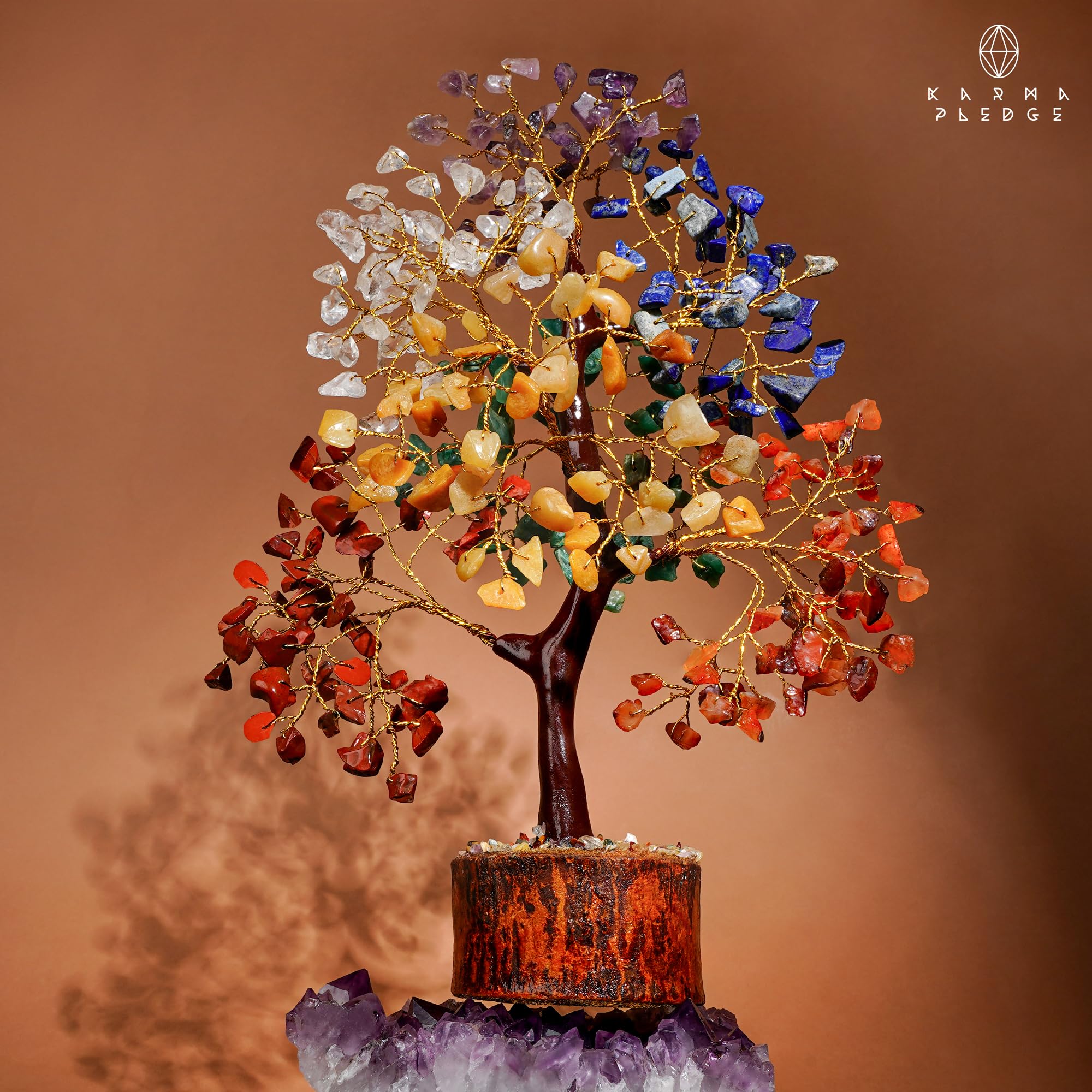KARMAPLEDGE gift-ready crystal tree packaging for a thoughtful present