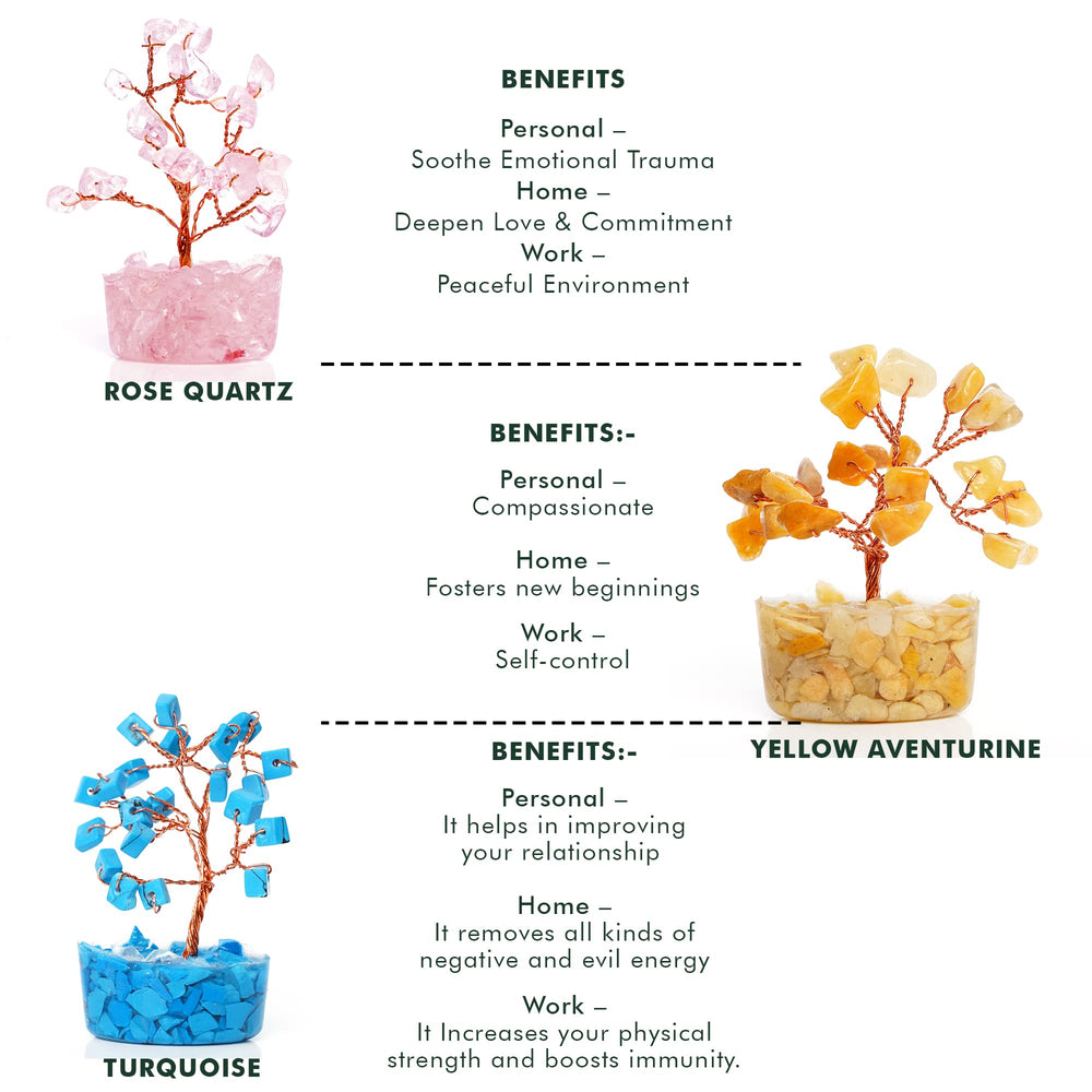 KARMAPLEDGE gift-set crystal trees provide a thoughtful present for occasions
