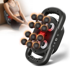 Karrong 12-head massage gun offers broad back coverage for quick relief.