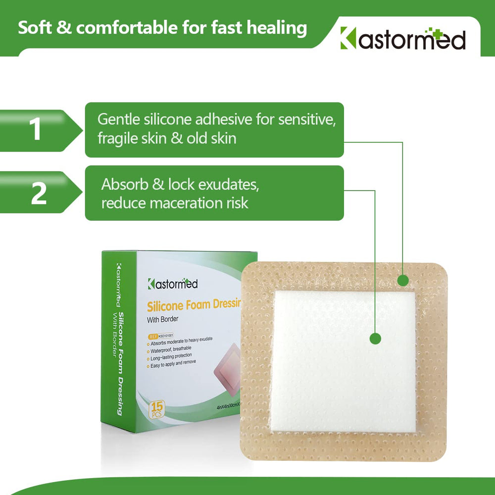Kastormed 4x4 waterproof layer showing breathable protection for the wound area