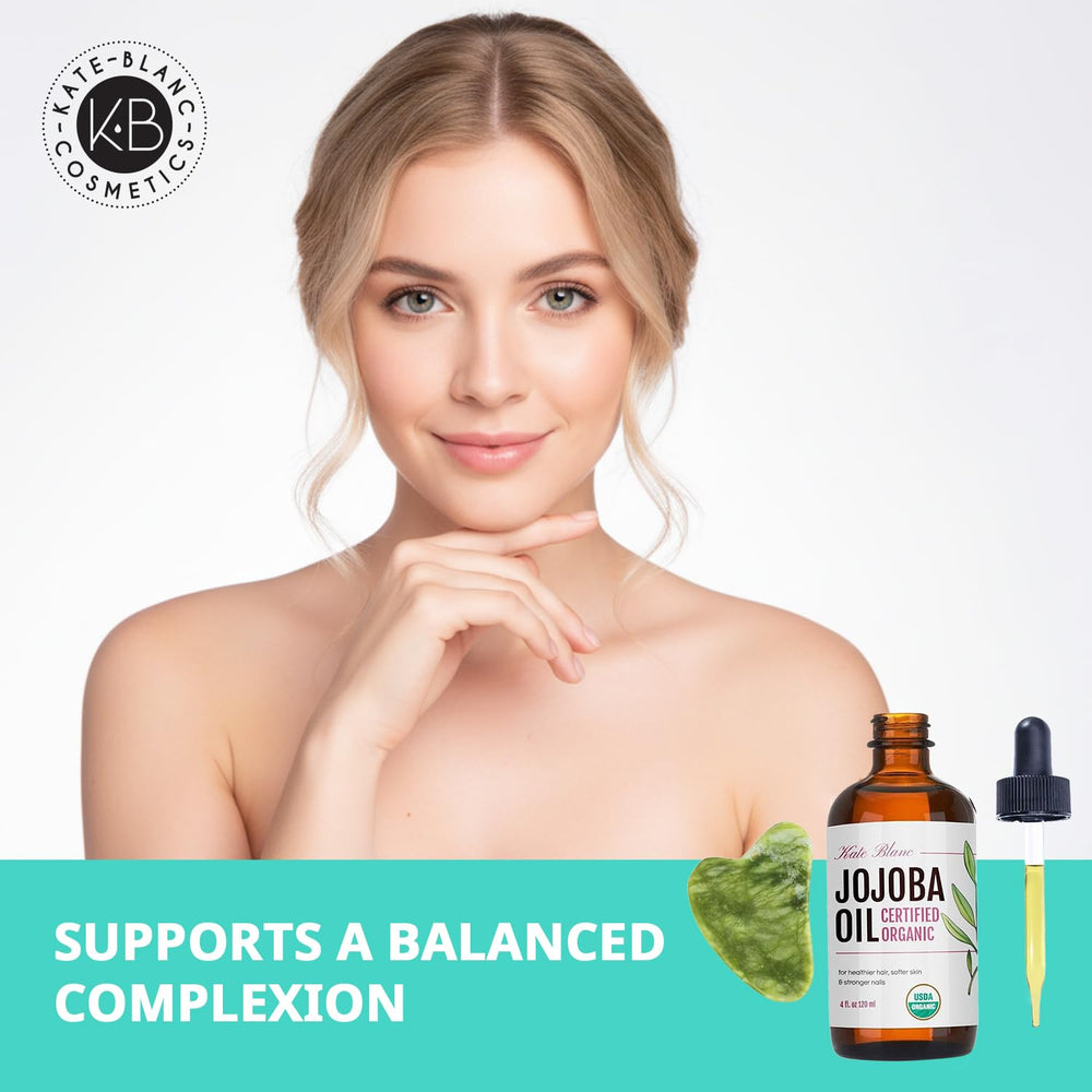 Kate Blanc Jojoba Oil Texture reveals light formula.
