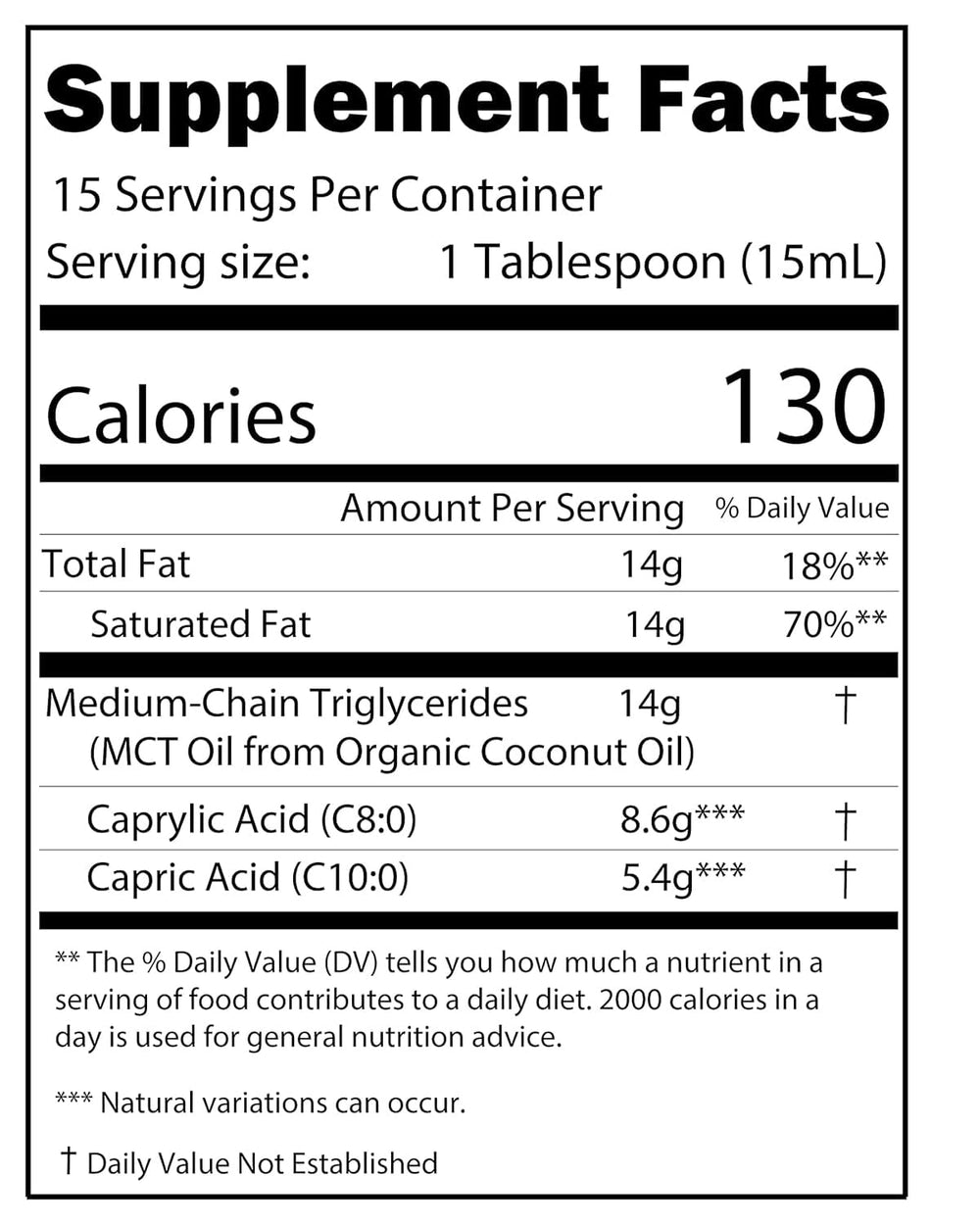 Kate Naturals MCT oil pouring into coffee as a creamer
