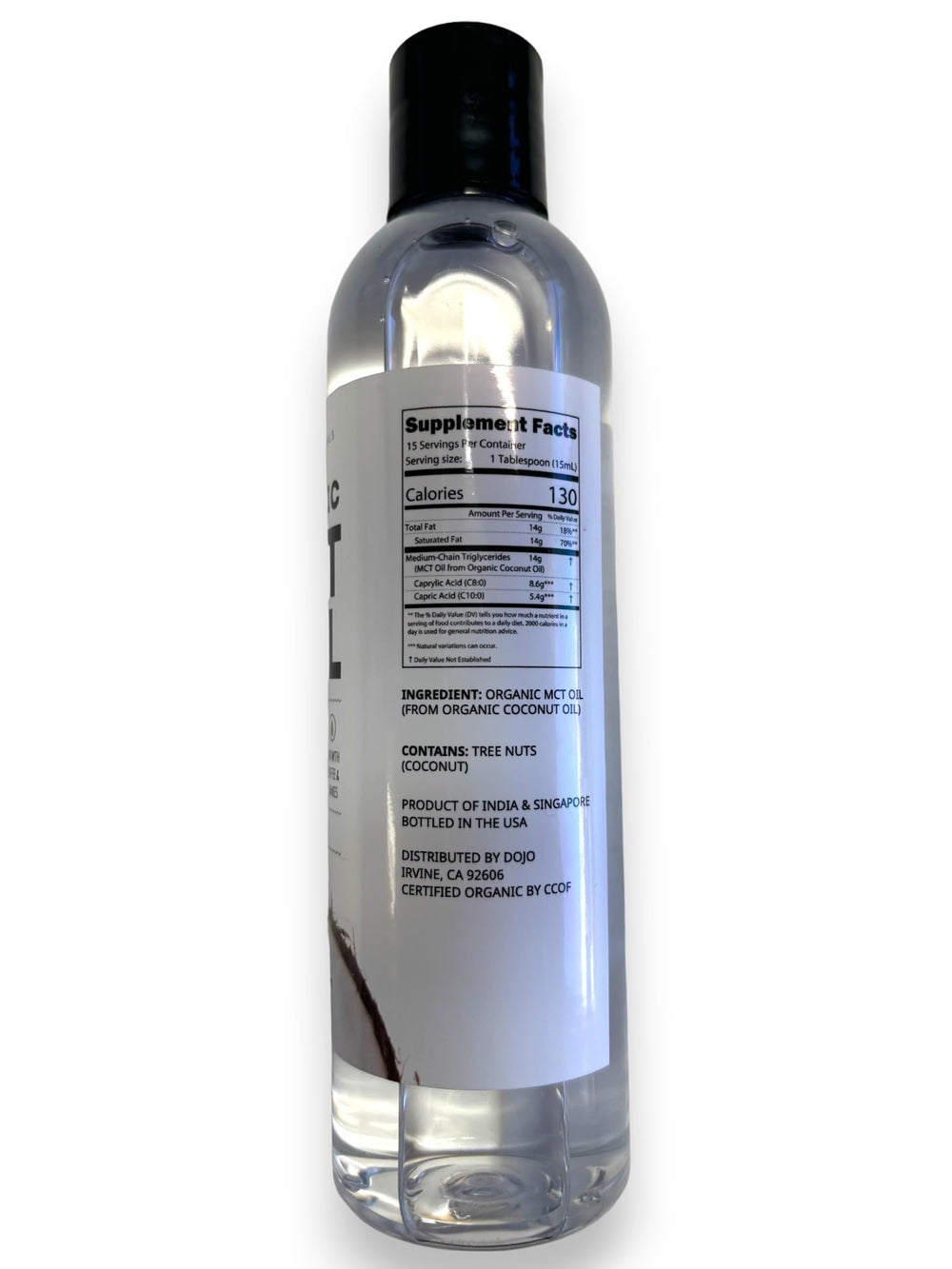 Kate Naturals MCT oil used in salad dressing for coconut note