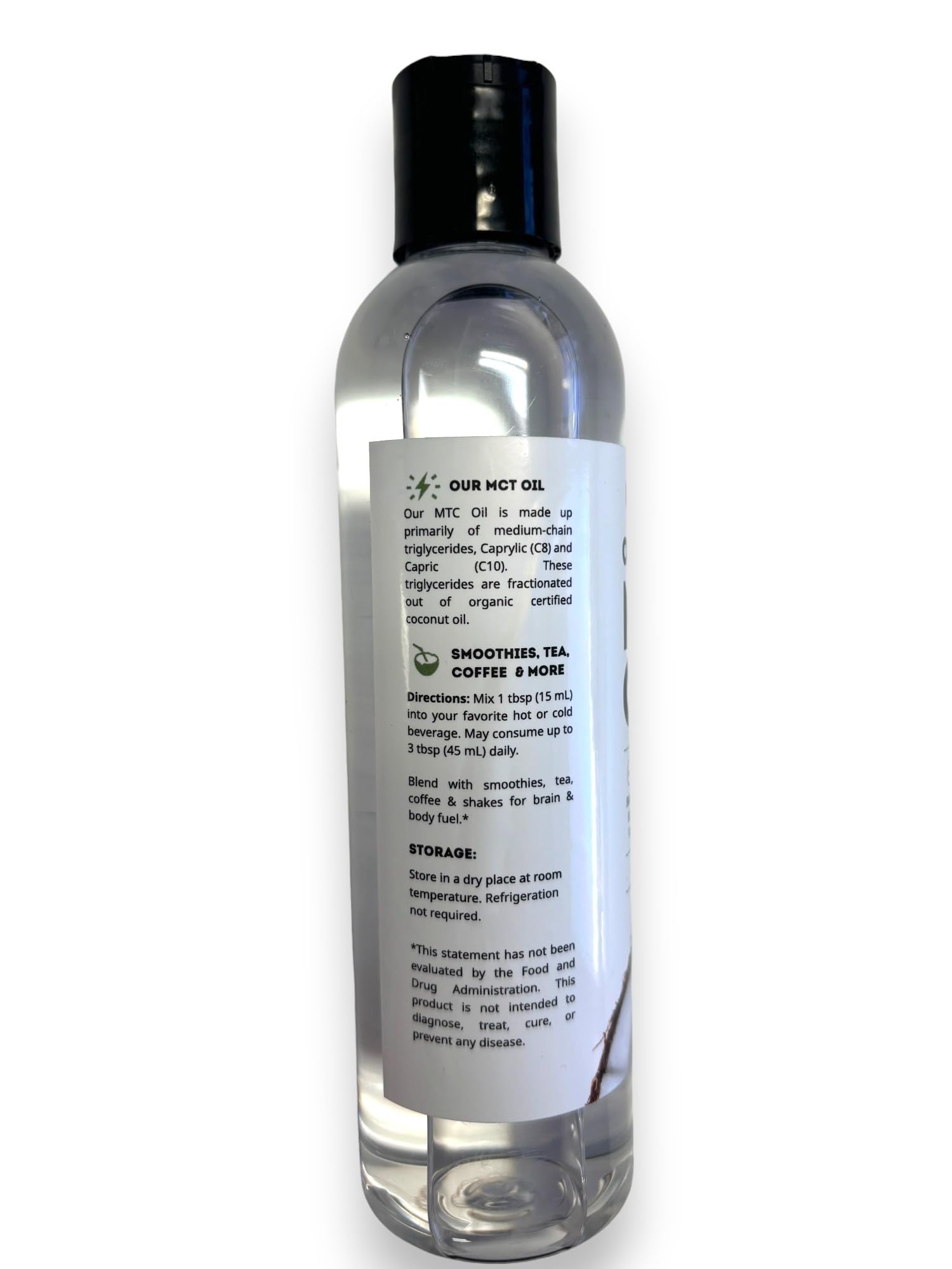 Kate Naturals MCT oil supports skin and hair care routines