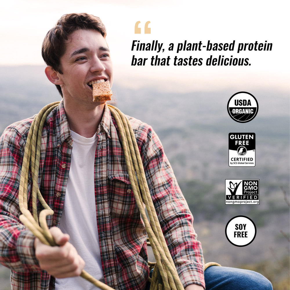 Travel-friendly packaging - individually wrapped bars in a 12-pack.