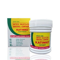 Katinko ungüento 30 g en dos paquetes, alivio temporal de dolor muscular