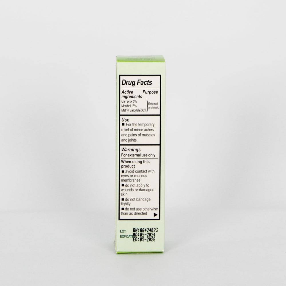 Katinko menthol camphor eucalyptus ingredients provide soothing cooling sensation.