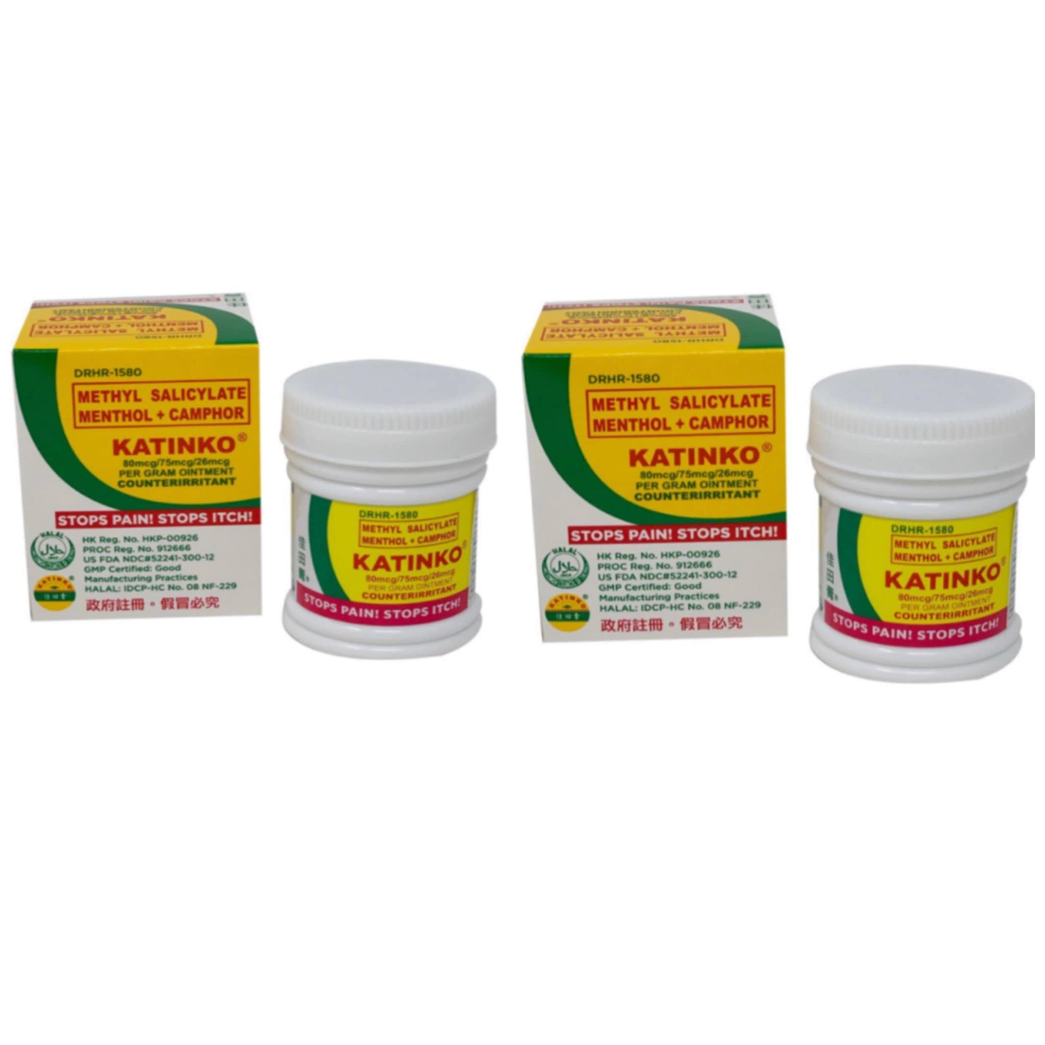 Katinko Ointment texture close-up highlights smooth glide on skin.