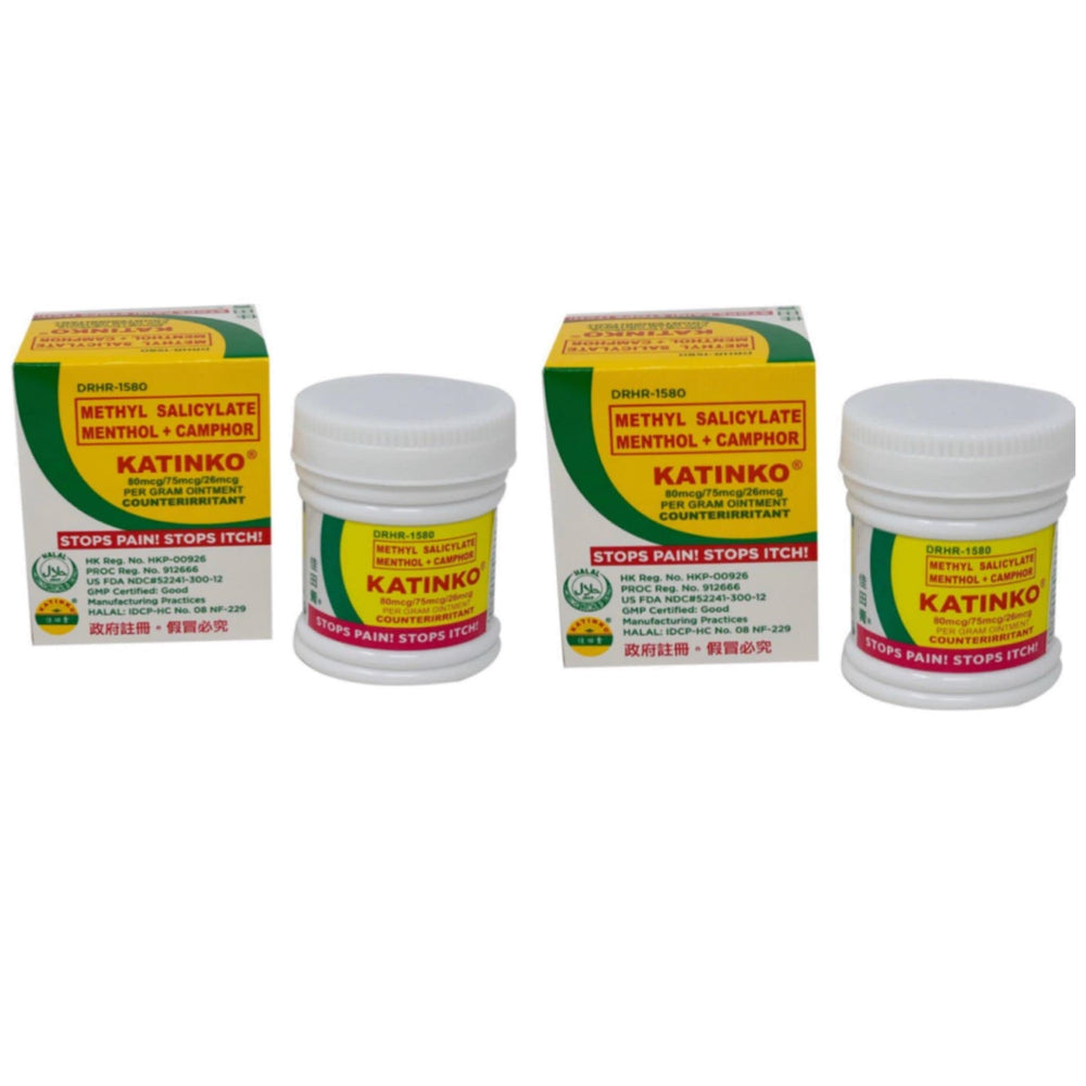 Katinko Ointment texture close-up highlights smooth glide on skin.