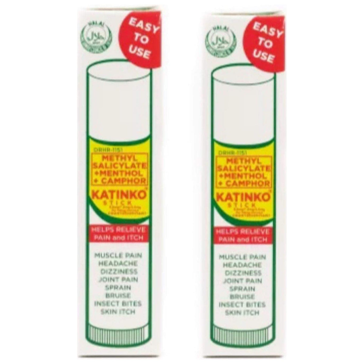 Katinko Sticks 10g pack demonstrates portable aromatic application for quick, refreshing scent