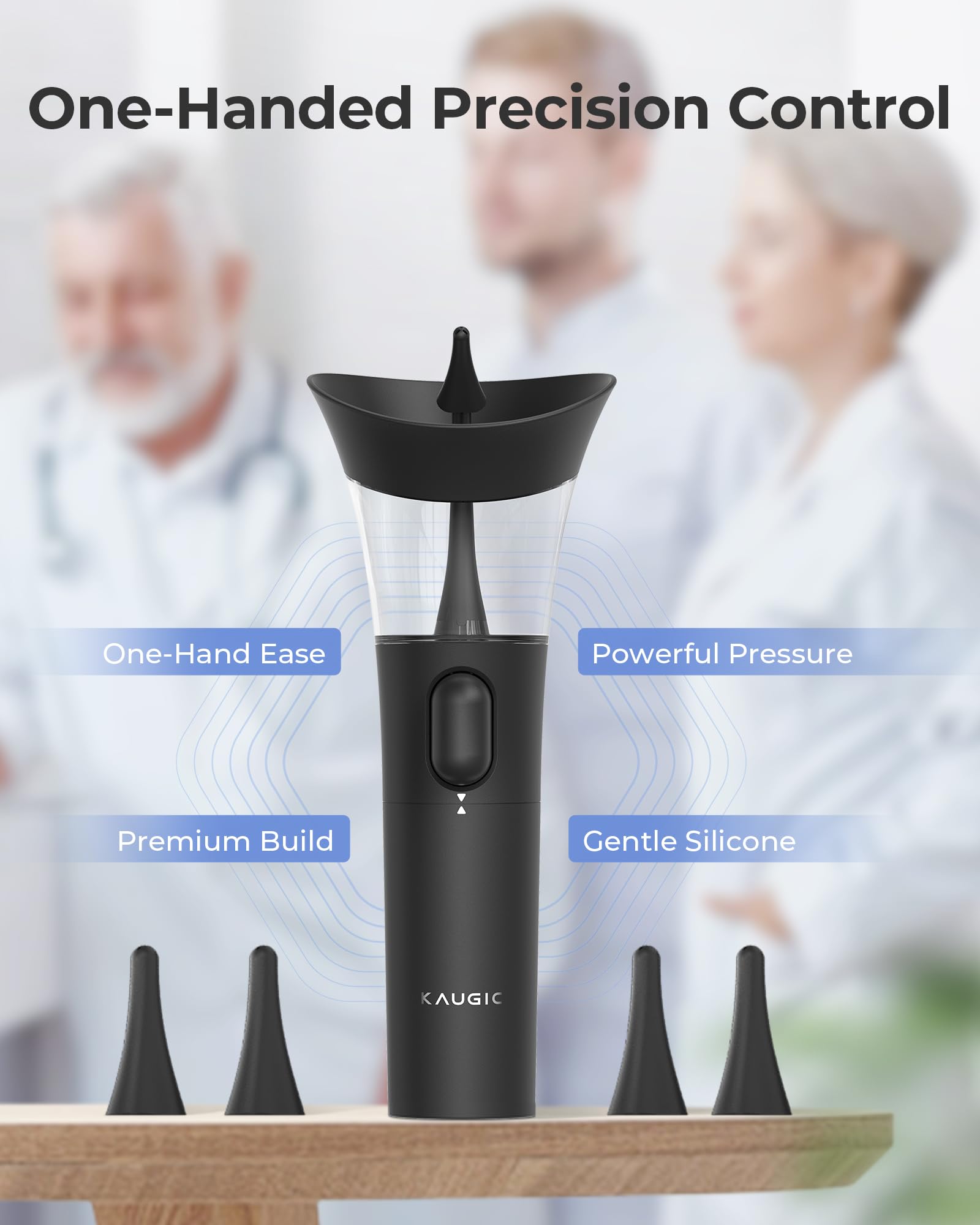 KAUGIC cleaner compact design ready for travel and storage