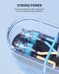 KAUGIC 400ml clean water tank for longer cleaning sessions