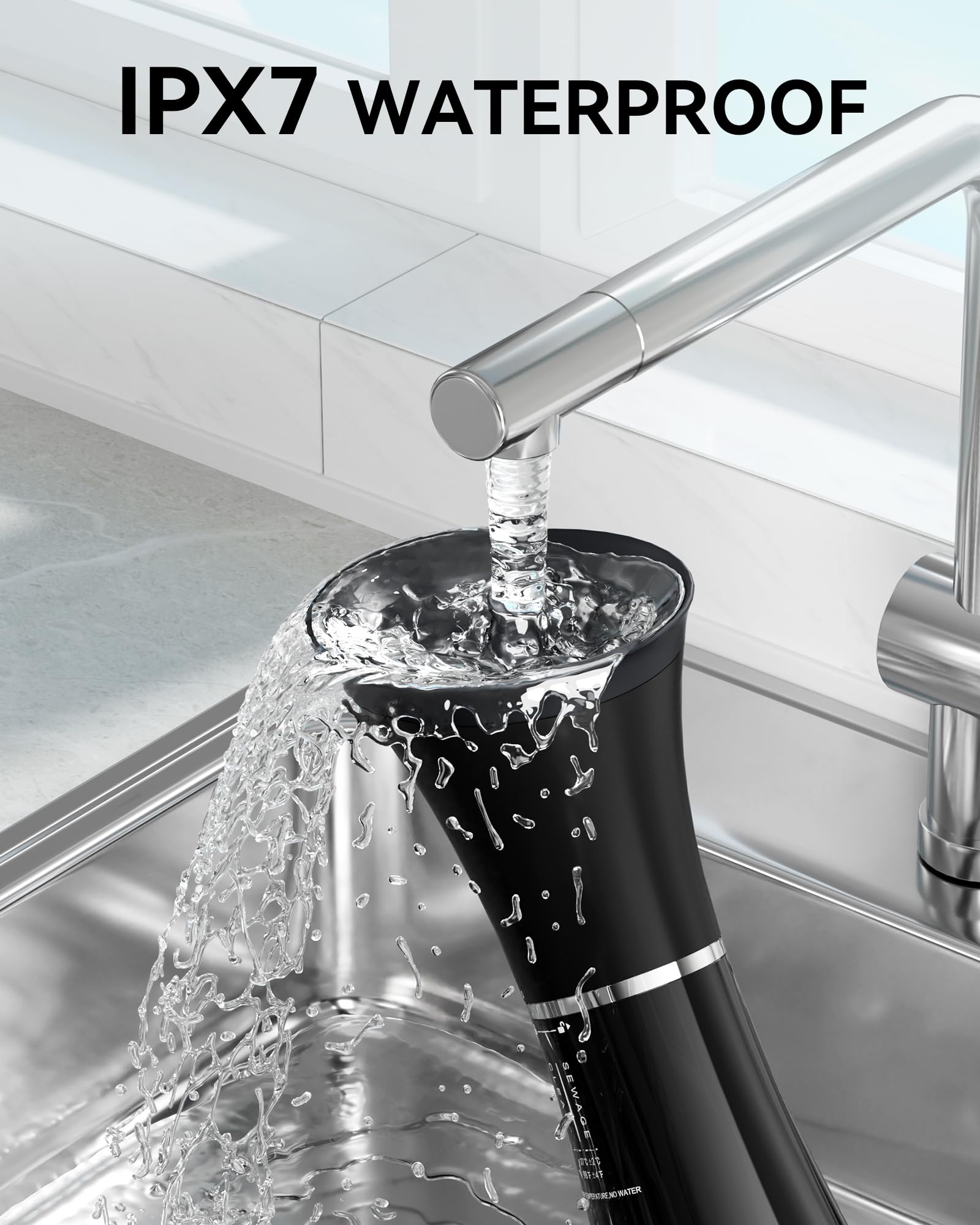 One-piece tank rotation lock and clear temperature guidance ensure safe setup