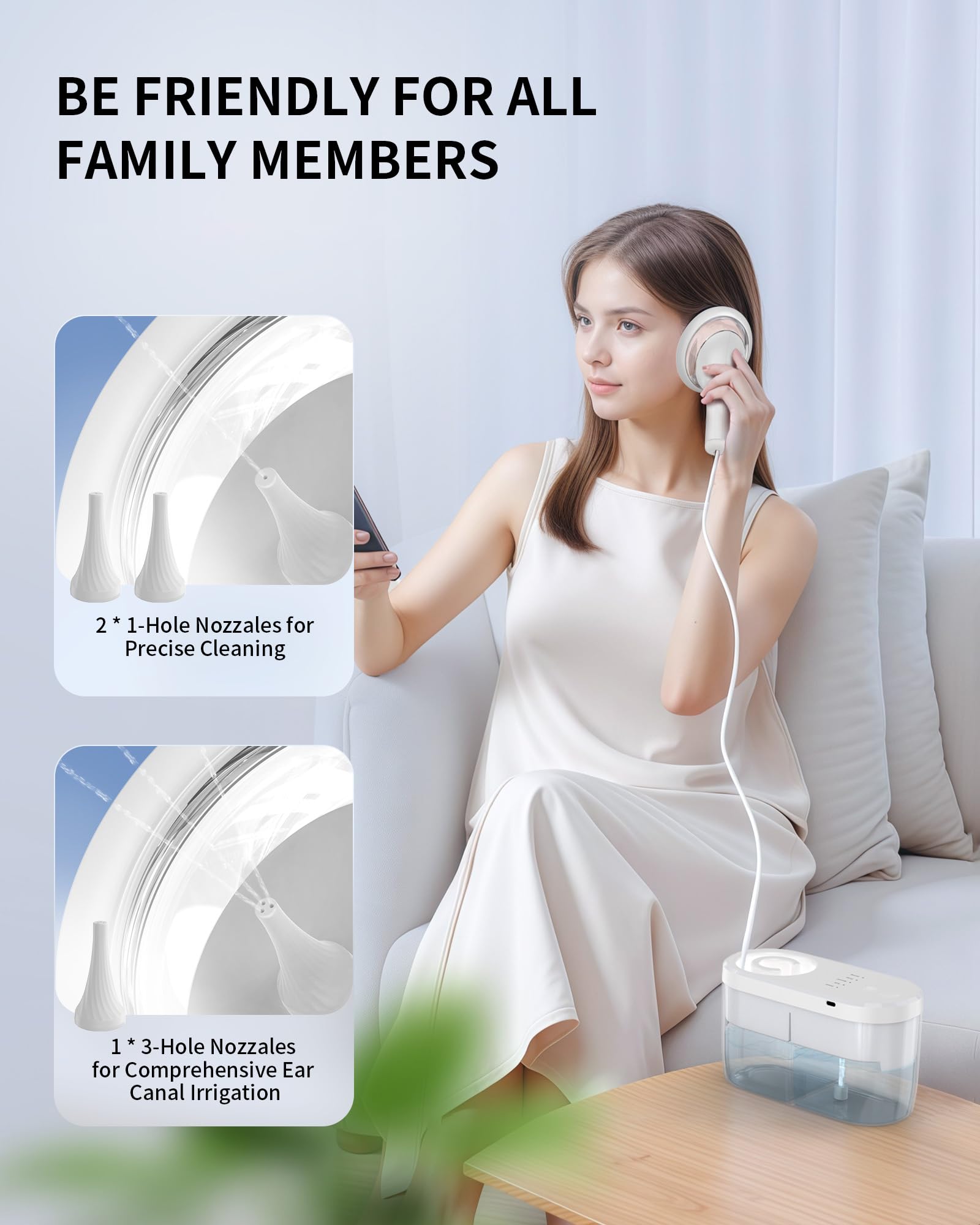 KAUGIC extended ear tips enhance comfort and reach