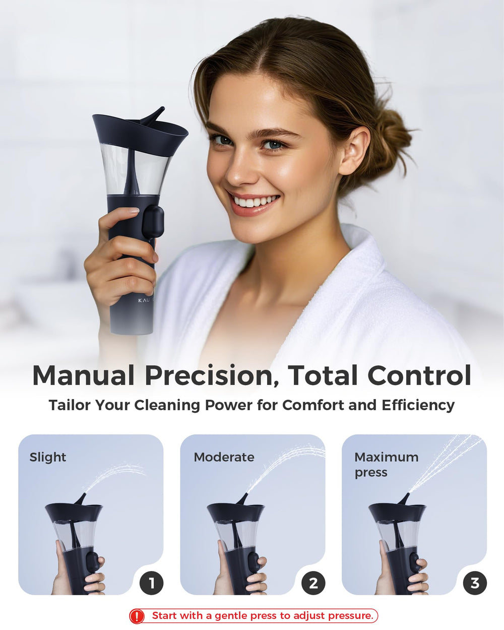 Premium materials contribute to durable, long-lasting performance.