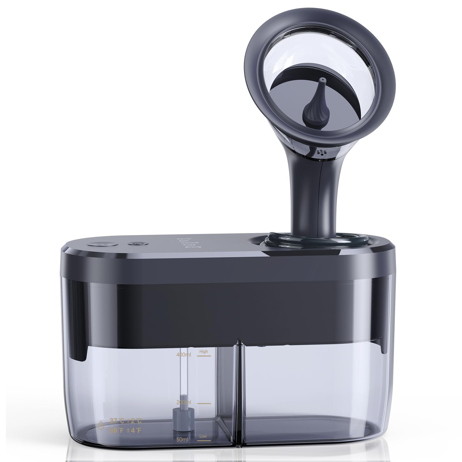 KAUGIC water powered ear cleaner front view showing compact home use design