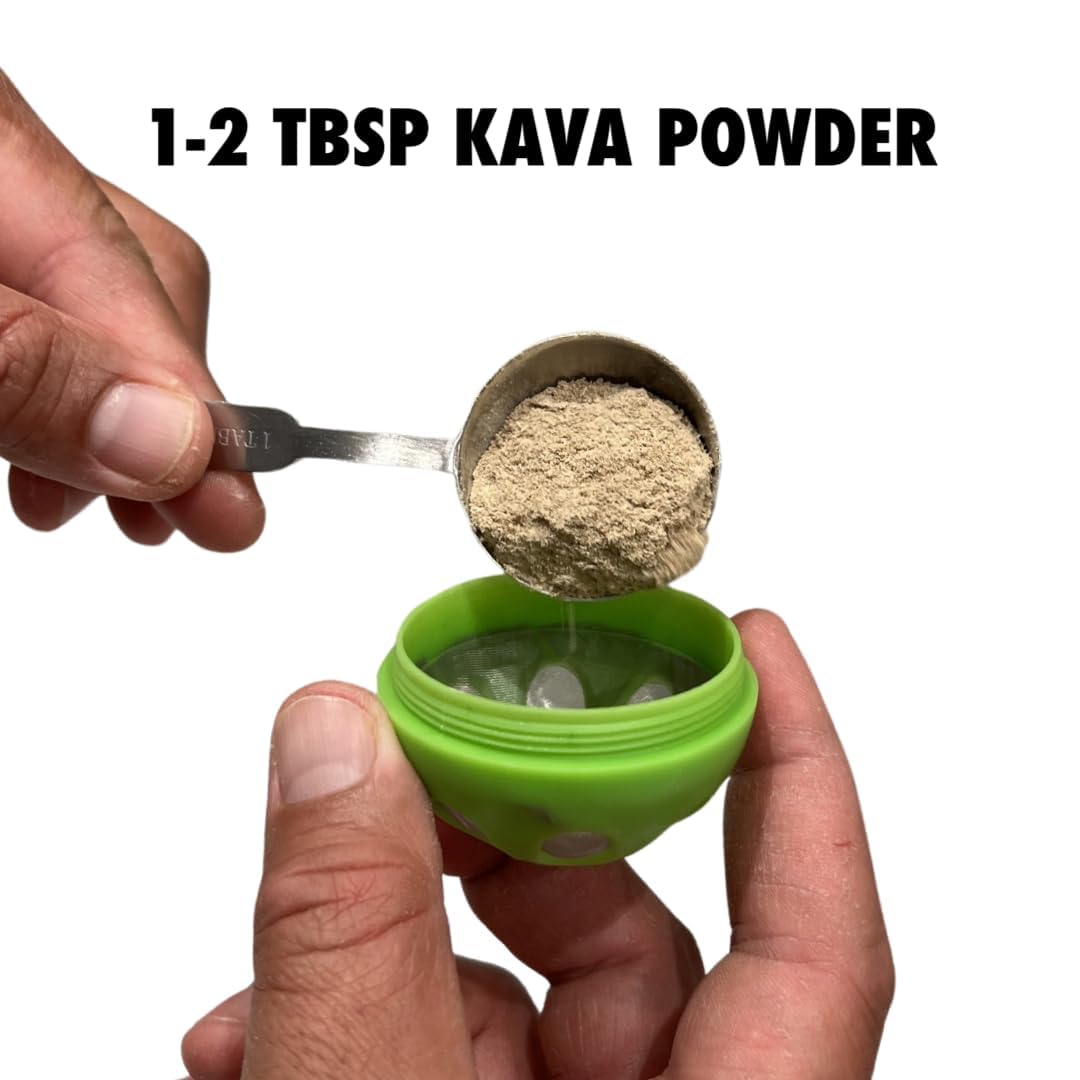 Open ball assembly demonstrates patent-pending mechanism behind faster kava extraction.