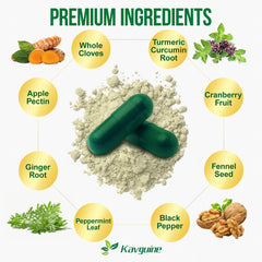 Kavguine peppermint and fennel for digestive comfort after meals.