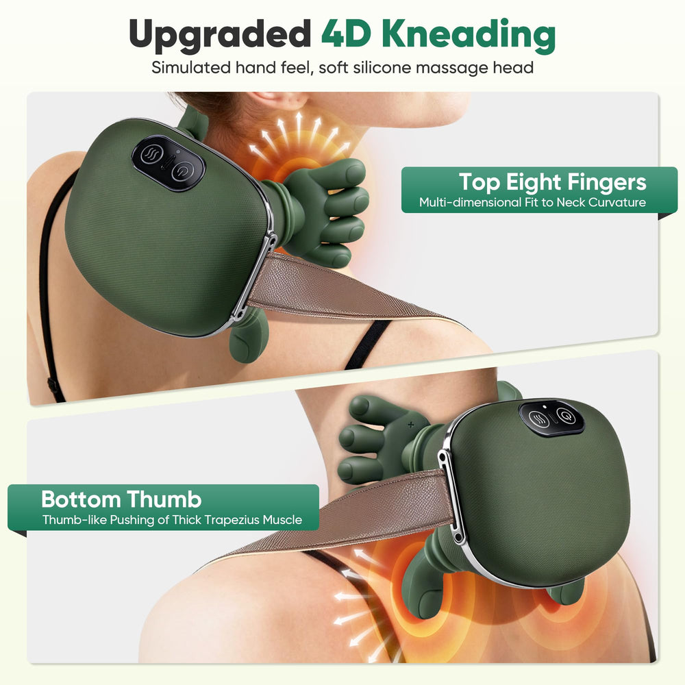 KAXLIDEN bionic palm kneading heads simulate real massage